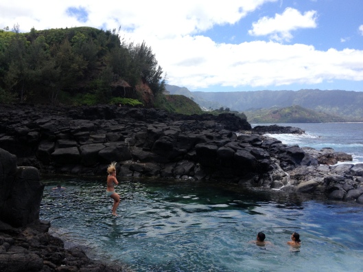 Kauai Travel Blog Natalie Grinnell Queen's Bath Miss Social Travel Blog