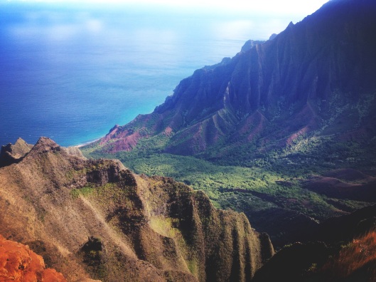 Natalie Grinnell Kauai Travel Blog World Travel Hawaii Hiking Spots Cliff Diving  Napali Coast